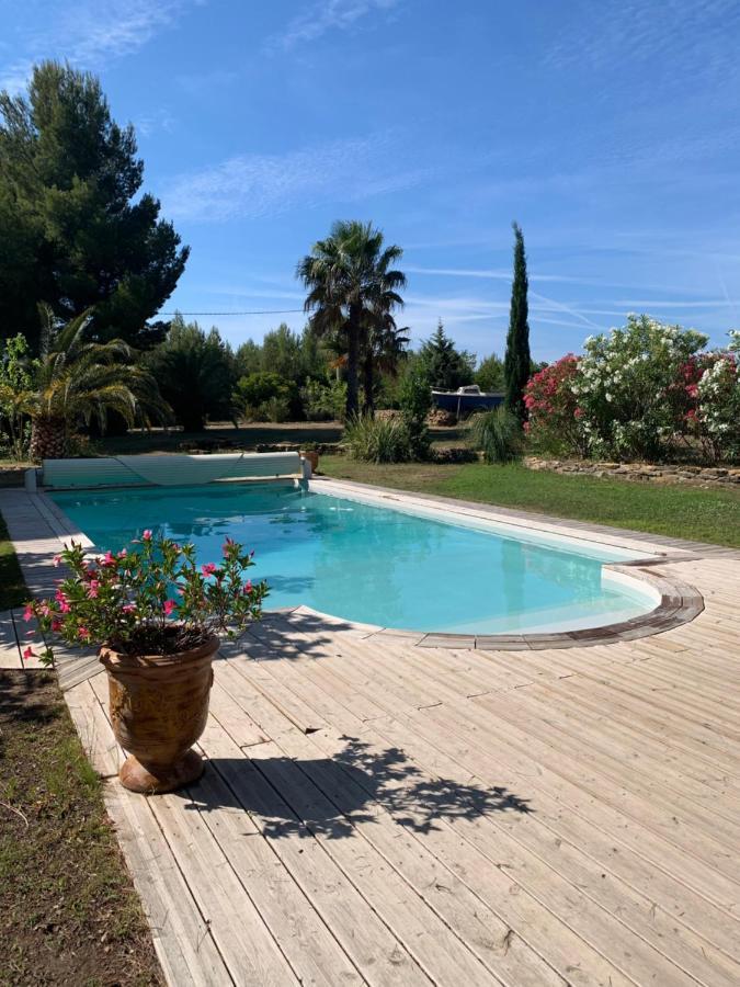 Chambre Privee Avec Acces Piscine Bed and Breakfast Laouque Buitenkant foto